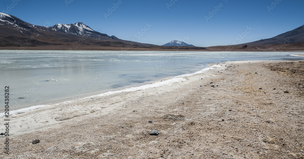 Laguna Chiarkota - Chair KKota (4700 mt) is a shallow saline lake in the southwest of the altiplano of Bolivia, close to the border with Chile Laguna Chiarkota - Chair KKota (4700 mt) is a shallow saline lake in the southwest of the altiplano of Bolivia, close to the border with Chile