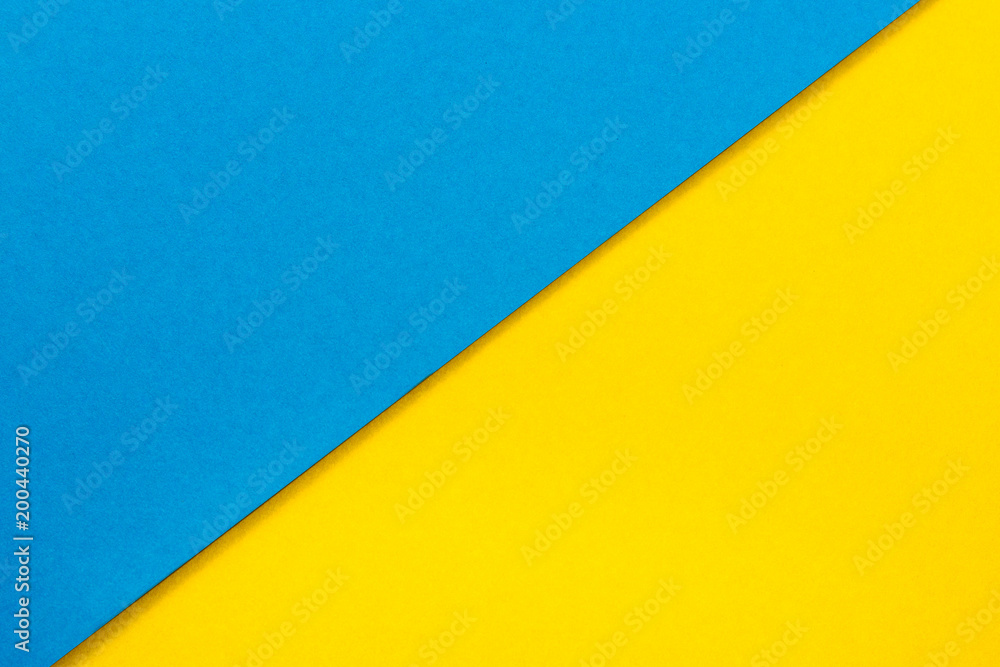 Blue and yellow color paper texture background. Trend colors, geometric paper background. Colorful of soft paper background. Blue and yellow color paper texture background. Trend colors, geometric paper background. Colorful of soft paper background.
