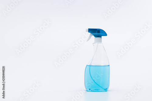 Cleaning spray isolated on a white background