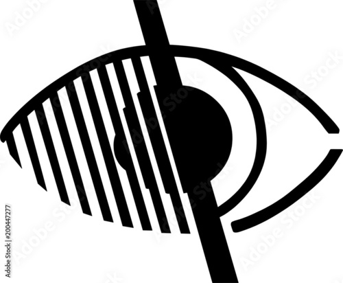 International Blindness Symbol