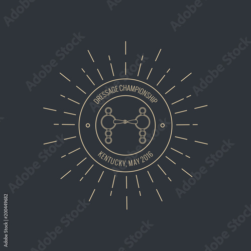 Equine Logo Template