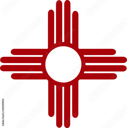 American Indian Sun Symbol
