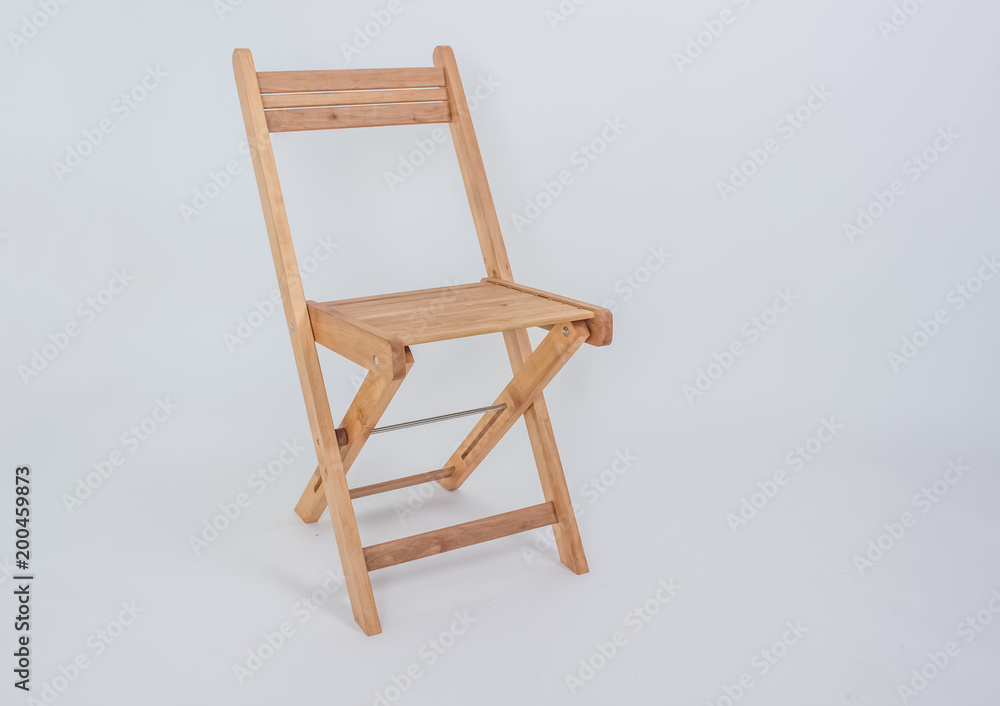 folding wooden chair isolated folding wooden chair isolated