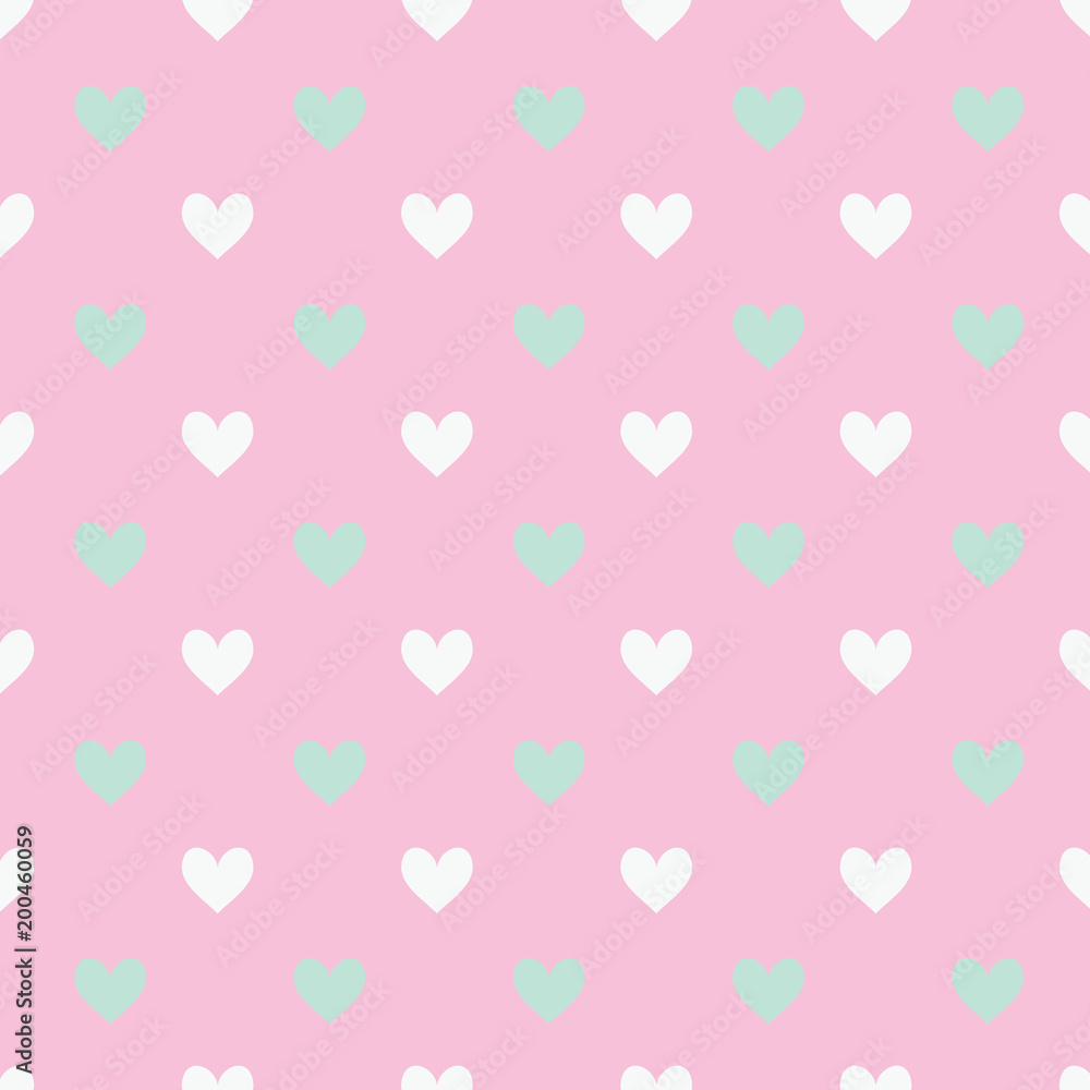 Heart pattern designed for cards, backgrounds, wallpapers, wrapping paper, valentine's day
