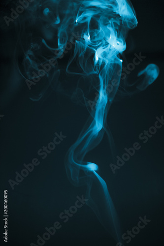 abstract smoke textures of cigarette