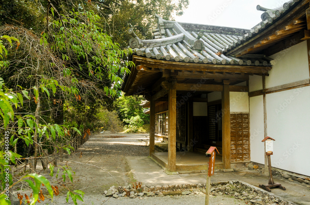 Japanese Old House located in Shizuoka, Japan. The house in Japan is usually made of wood and good air system for both summer and winter. Japanese Old House located in Shizuoka, Japan. The house in Japan is usually made of wood and good air system for both summer and winter.