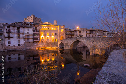 Town of Valderrobres in Teruel Spain