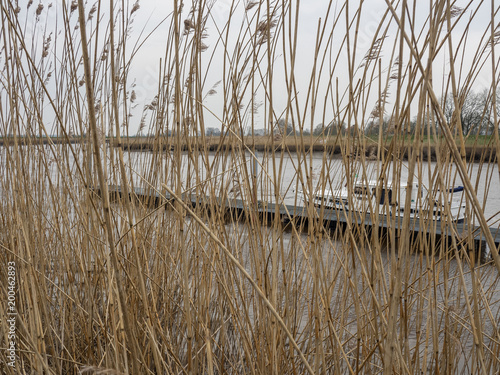 Der Fluss Leda und die Stadt Leer