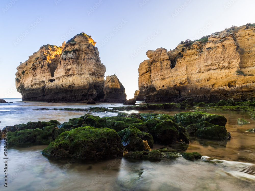 Praia de Sao Rafael (Sao Rafael beach) in Algarve region, Portugal