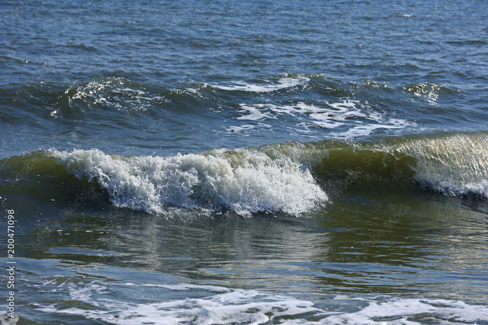 The waves of the sea The waves of the sea