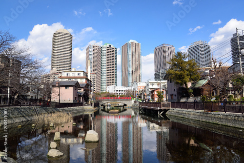 佃島界隈
