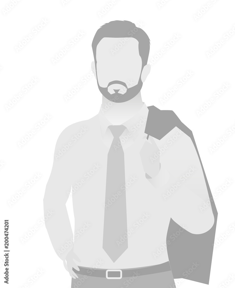 Default placeholder businessman half-length portr Default placeholder businessman half-length portr