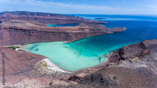 Photos Aerial panoramics from Espiritu Santo Island, Baja California Sur, Mexico