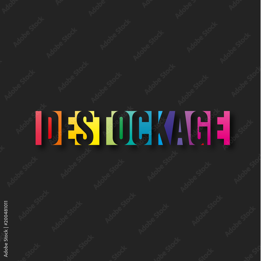 Fototapeta premium destockage
