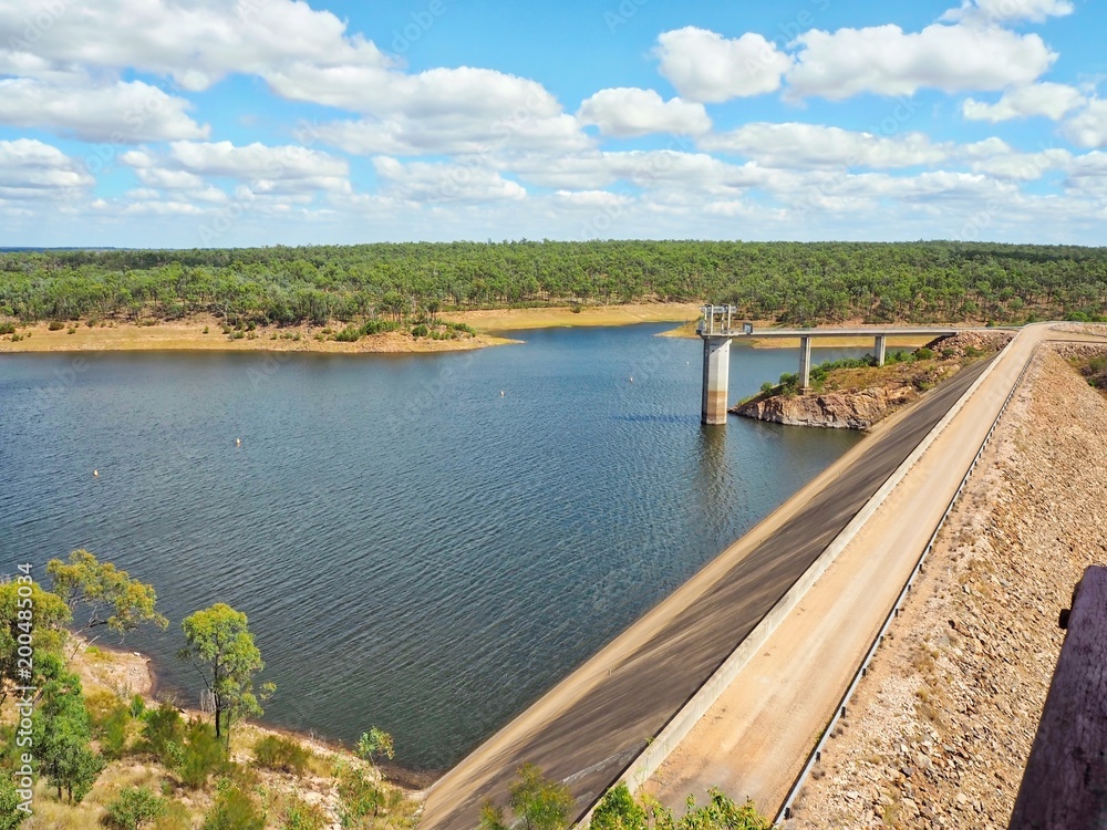 Boondooma Dam in Queensland, Australia