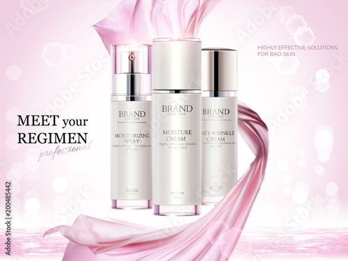 Cosmetic product ads