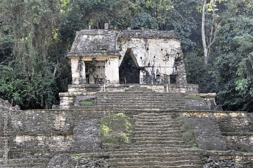 Vorkolumbische Maya-Ausgrabungsstätte Palenque, UNESCO-Weltkulturerbe, Palenque, Chiapas, Mexiko, Mittelamerika