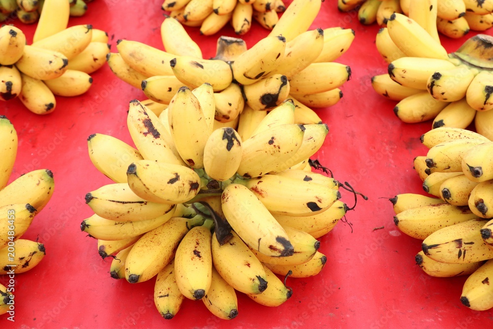Banana at street food Banana at street food