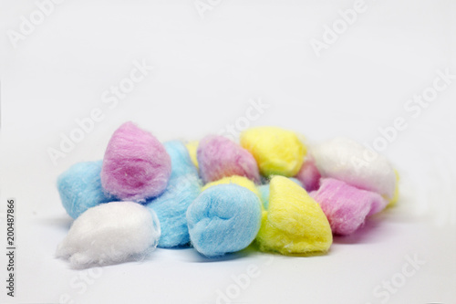 Algodon de colores