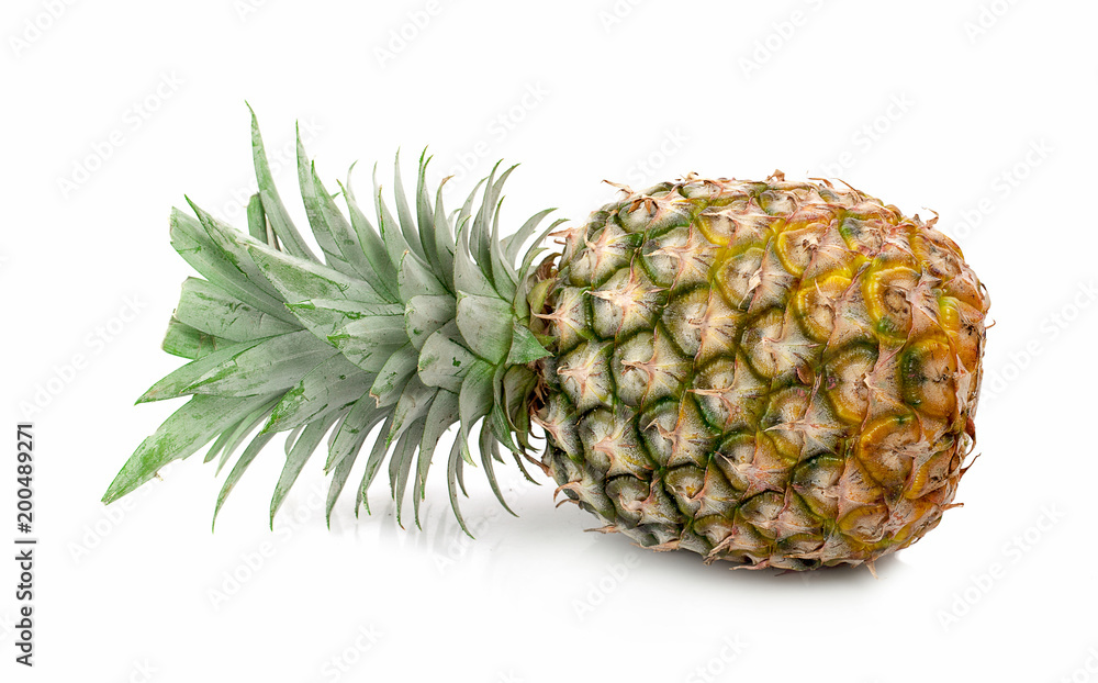pineapple with slices isolated Clipping Path pineapple with slices isolated Clipping Path