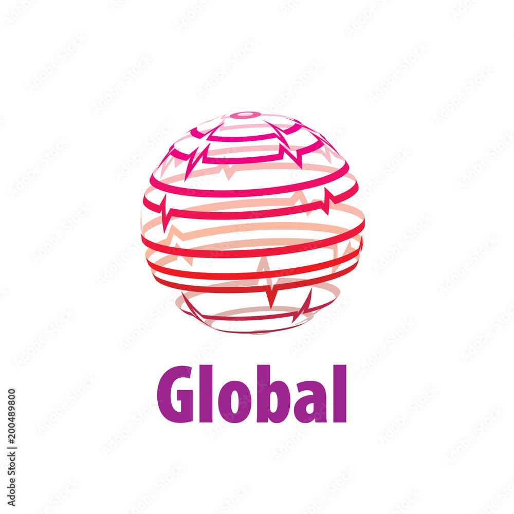vector logo globe vector logo globe