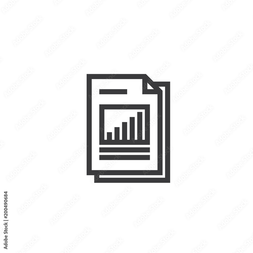 spreadsheet document paper outline icon. isolated note paper icon in thin line style for graphic and web design. Simple flat symbol Pixel Perfect vector Illustration. spreadsheet document paper outline icon. isolated note paper icon in thin line style for graphic and web design. Simple flat symbol Pixel Perfect vector Illustration.