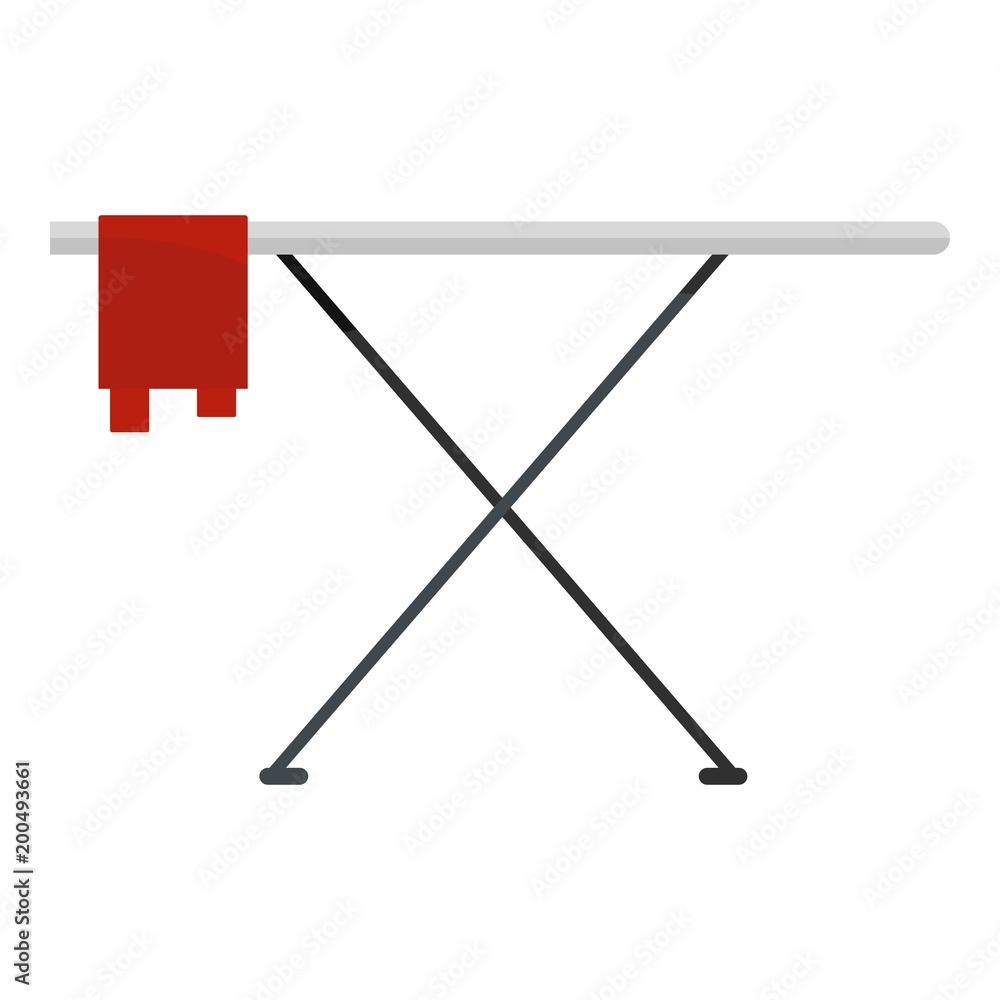 Ironing board icon. Flat illustration of ironing board vector icon for web Ironing board icon. Flat illustration of ironing board vector icon for web