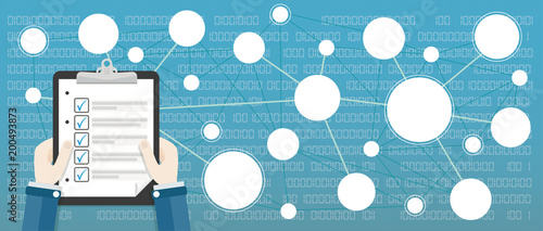 Circles Network Checklist Hands Digital