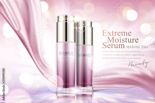 Moisture serum ads