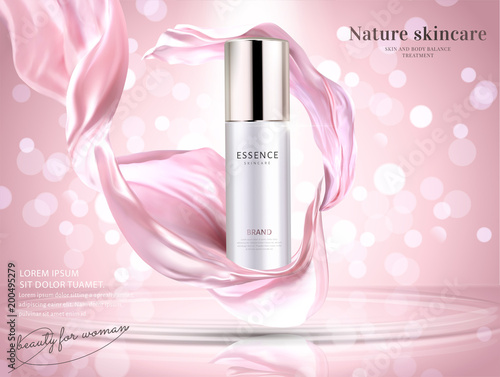 Cosmetic product ads