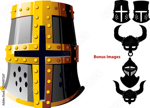 knights helmet