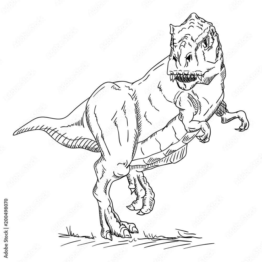 Fototapeta premium vector - dinosaur