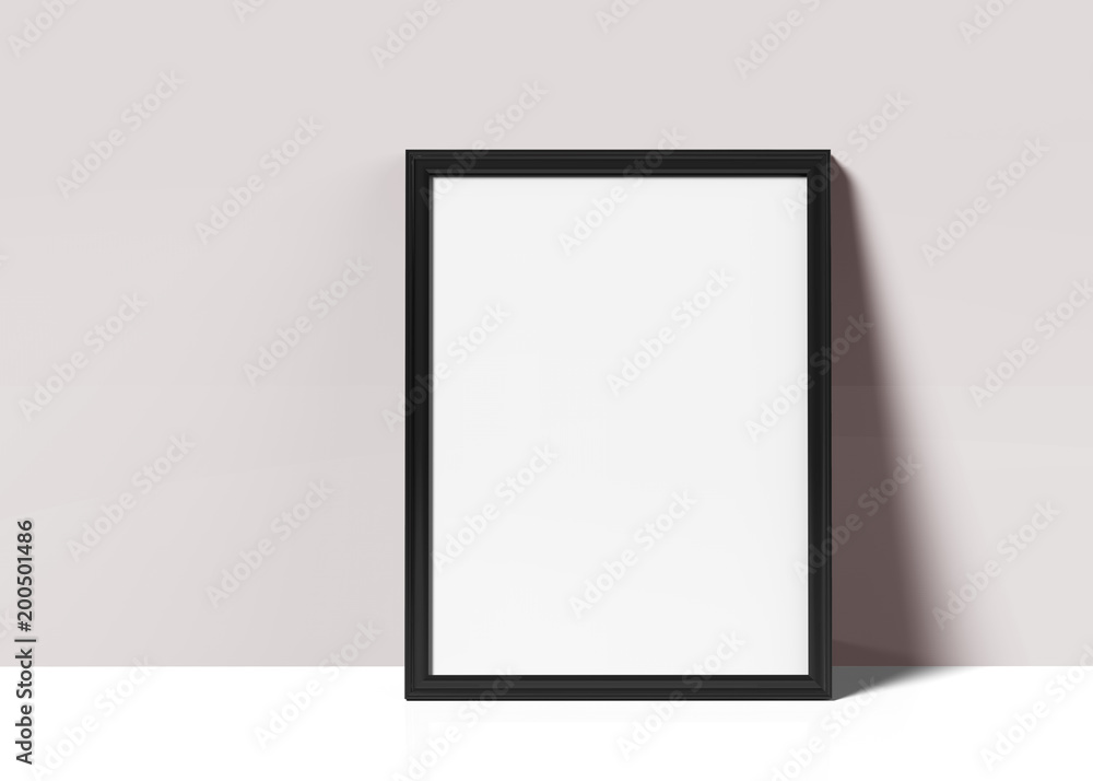 Black picture frame