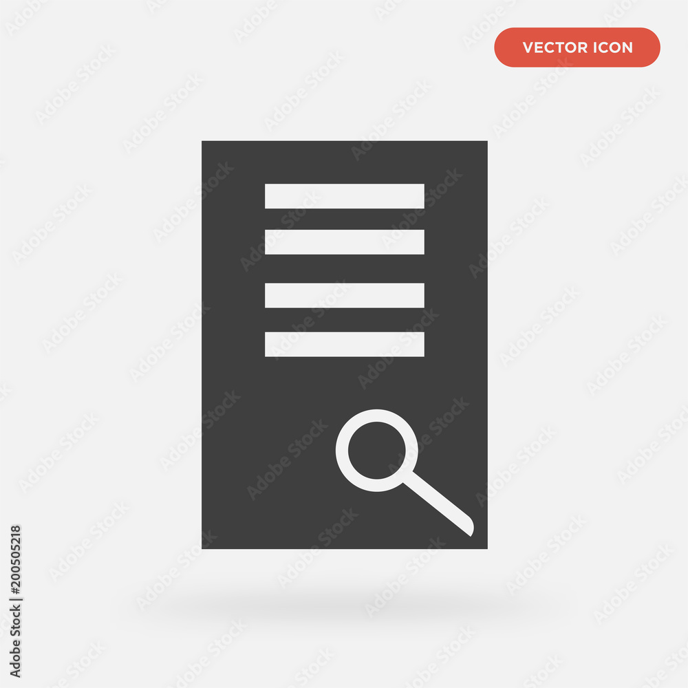 search icon isolated on grey background, in black, vector icon illustration search icon isolated on grey background, in black, vector icon illustration