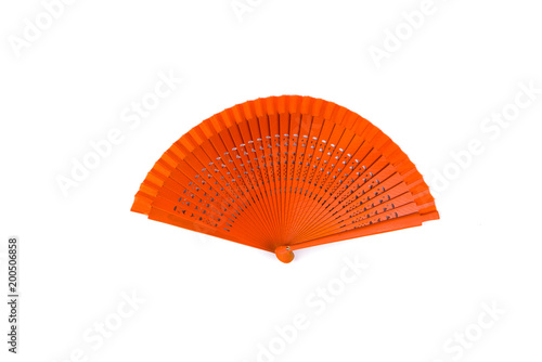 Orange spanish fan