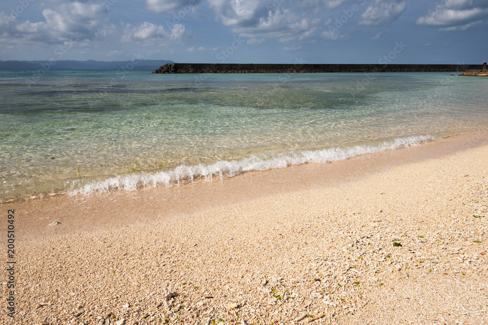 Fototapeta premium 西の浜の風景（黒島）