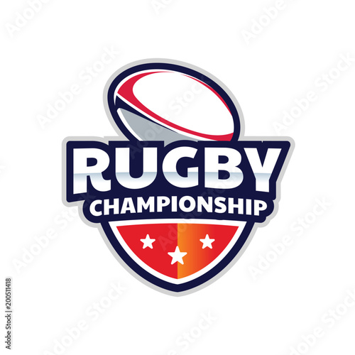 Rugby Logo, American Logo Sport