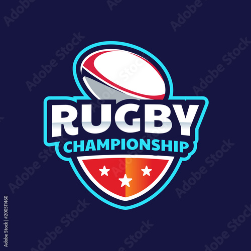 Rugby Logo, American Logo Sport