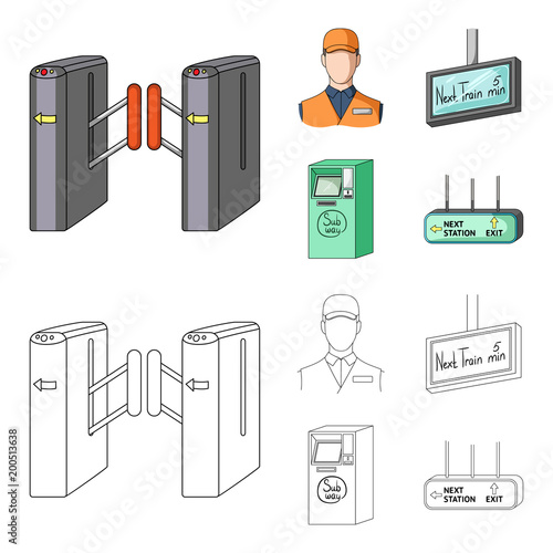 Mechanism,electric ,transport, and other web icon in cartoon,outline style. Pass, public, transportation, icons in set collection.