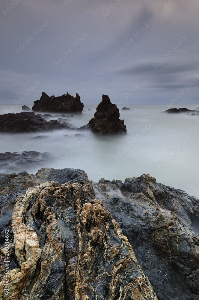 rock seascape