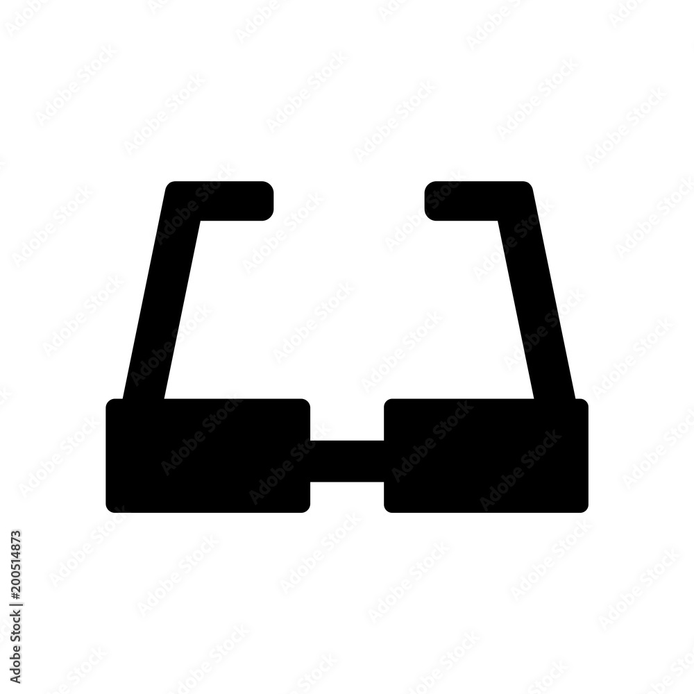 sunglasses icon isolated on white background sunglasses icon isolated on white background