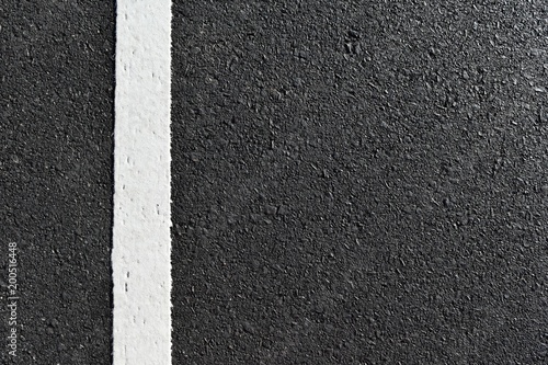 Wallpaper Mural dirty white line on surface of old asphalt in countryside Torontodigital.ca