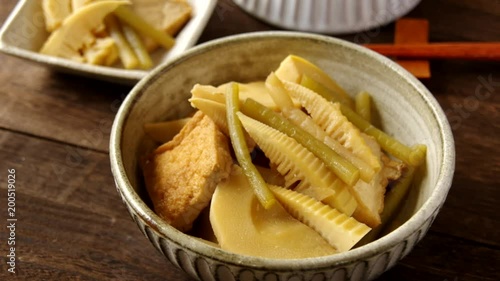 竹の子の煮物　山菜