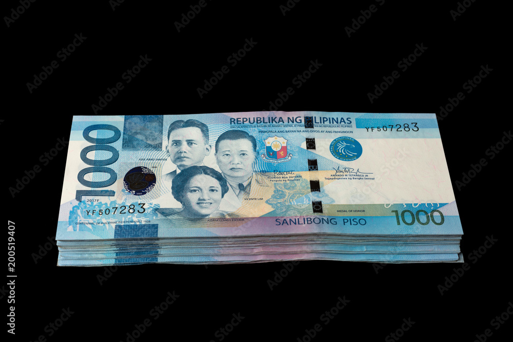 Photo Of Money In Cash Of One Thousand Philippines Peso Stock Photo photo-of-money-in-cash-of-one-thousand-philippines-peso-stock-photo