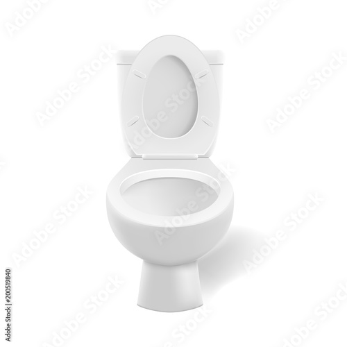 vector toilet bowl
