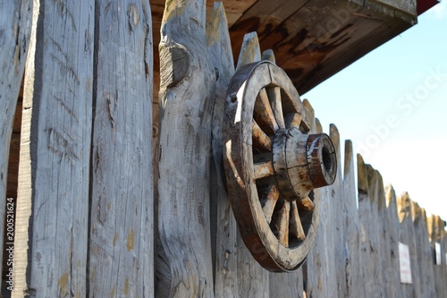 Wooden wheel