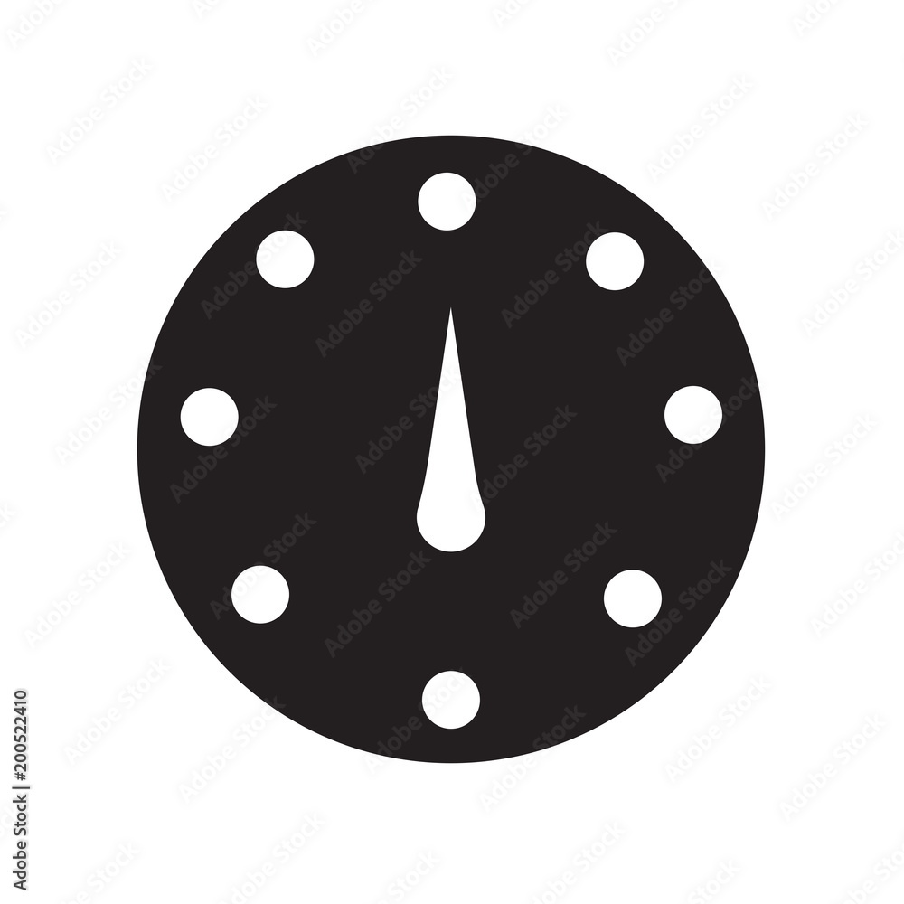 Speedometer icon isolated on white background Speedometer icon isolated on white background