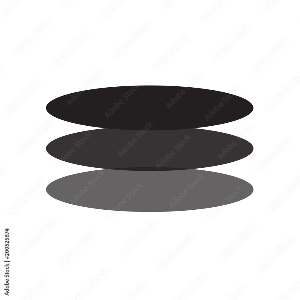 Layers icon isolated on white background Layers icon isolated on white background