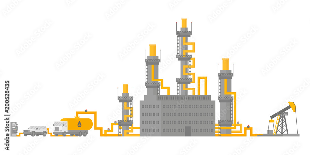 Oil production industry.