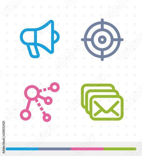 Marketing Techniques - Zap Icons A set of 4 professional, pixel-perfect icons .